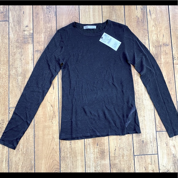 Zara NWT mesh long sleeve - Picture 2 of 2